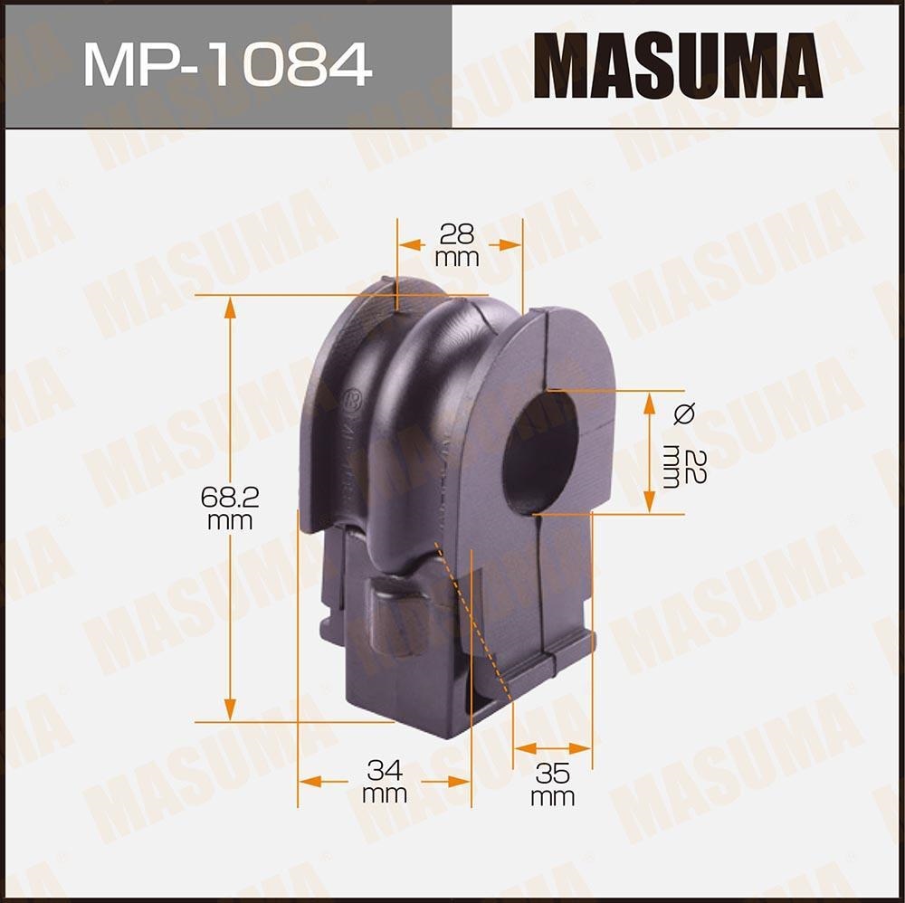 MASUMA MP1084 Втулка стабилизатора пер. D22мм. NISSAN X-TRAIL T31 07-13