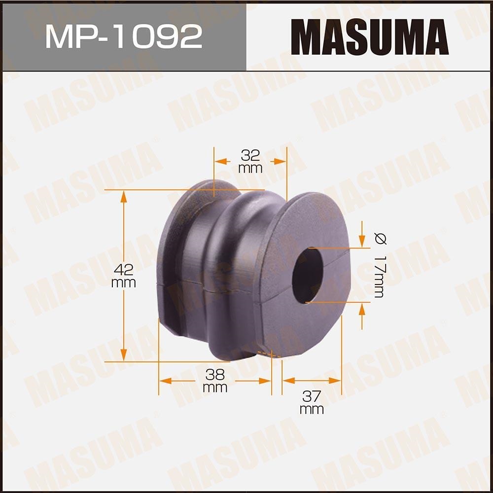 MASUMA MP1092 Втулка стабилизатора зад. NISSAN X-TRAIL T31 07-13 D17