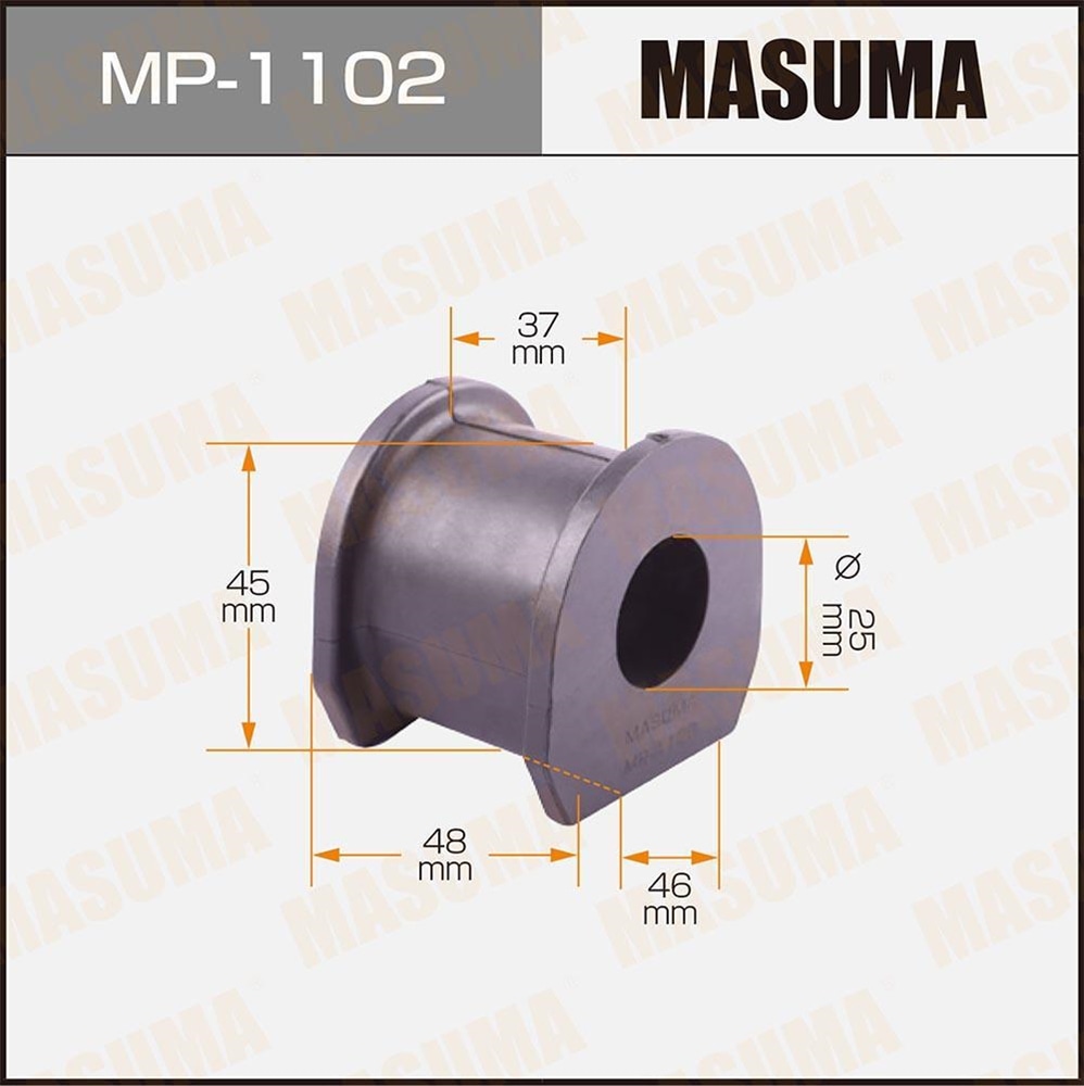 MASUMA MP1102 Втулка стабилизатора пер. MITSUBISHI PAJERO, MONTERO SPORT CHALLENGER KH 08-