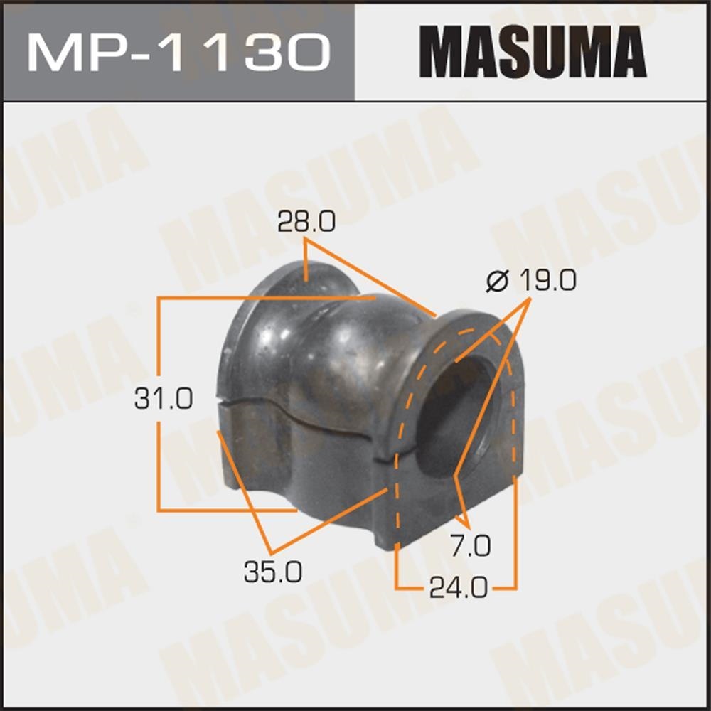MASUMA MP1130 Втулка стабилизатора зад. HONDA CR-V 06-12
