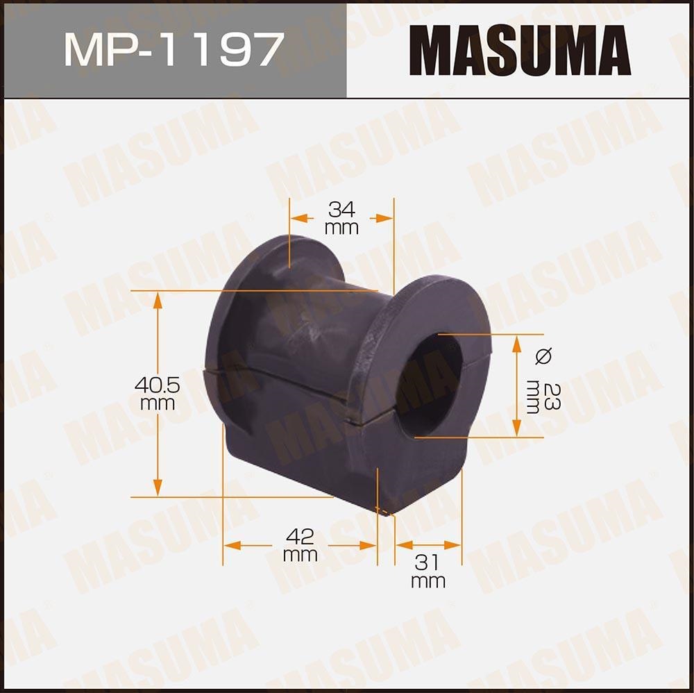 MASUMA MP1197 Втулка стабилизатора пер. SUZUKI SX4 1.5-1.9D 06>, FIAT SEDICI 1.6-1.9D 06-