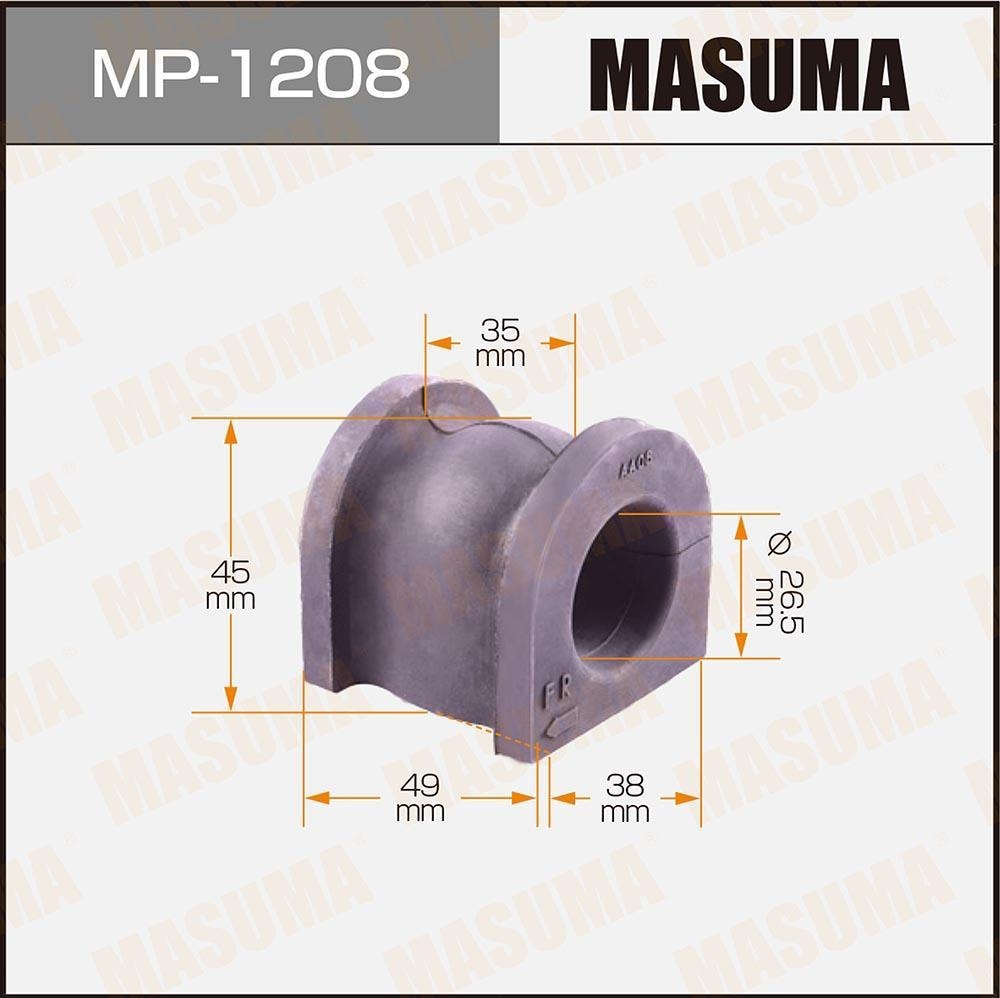 MASUMA MP1208 Втулка стабилизатора пер.