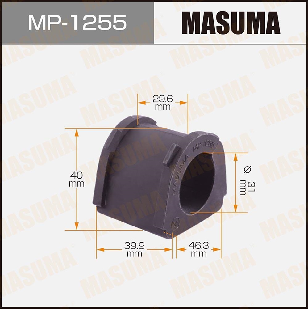 MASUMA MP1255 Втулка стабилизатора пер.