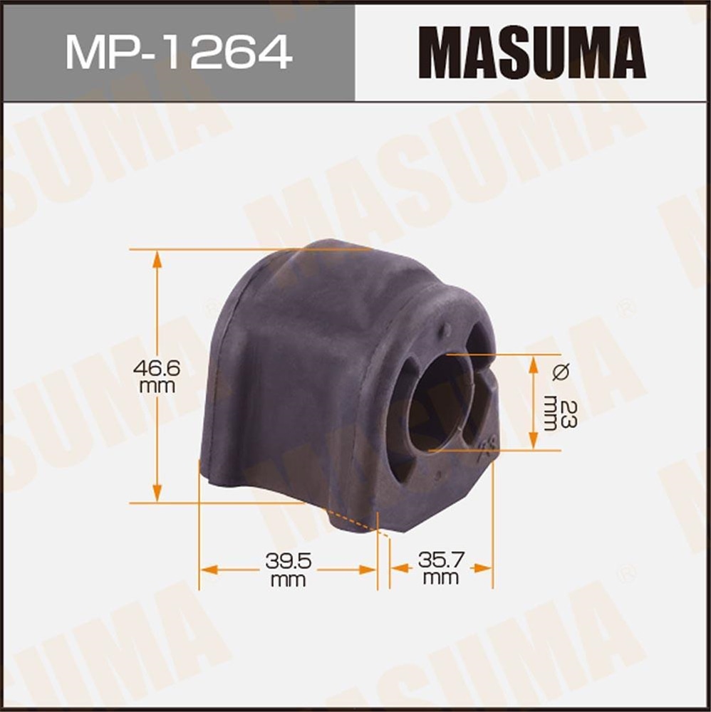 MASUMA MP1264 Втулка стабилизатора пер. SUBARU IMPREZA 11-16, FORESTER 12-