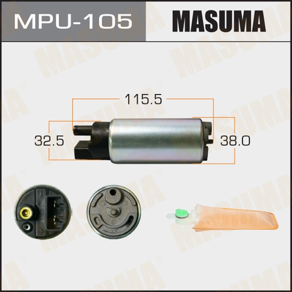 MASUMA MPU105 Бензонасос эл.