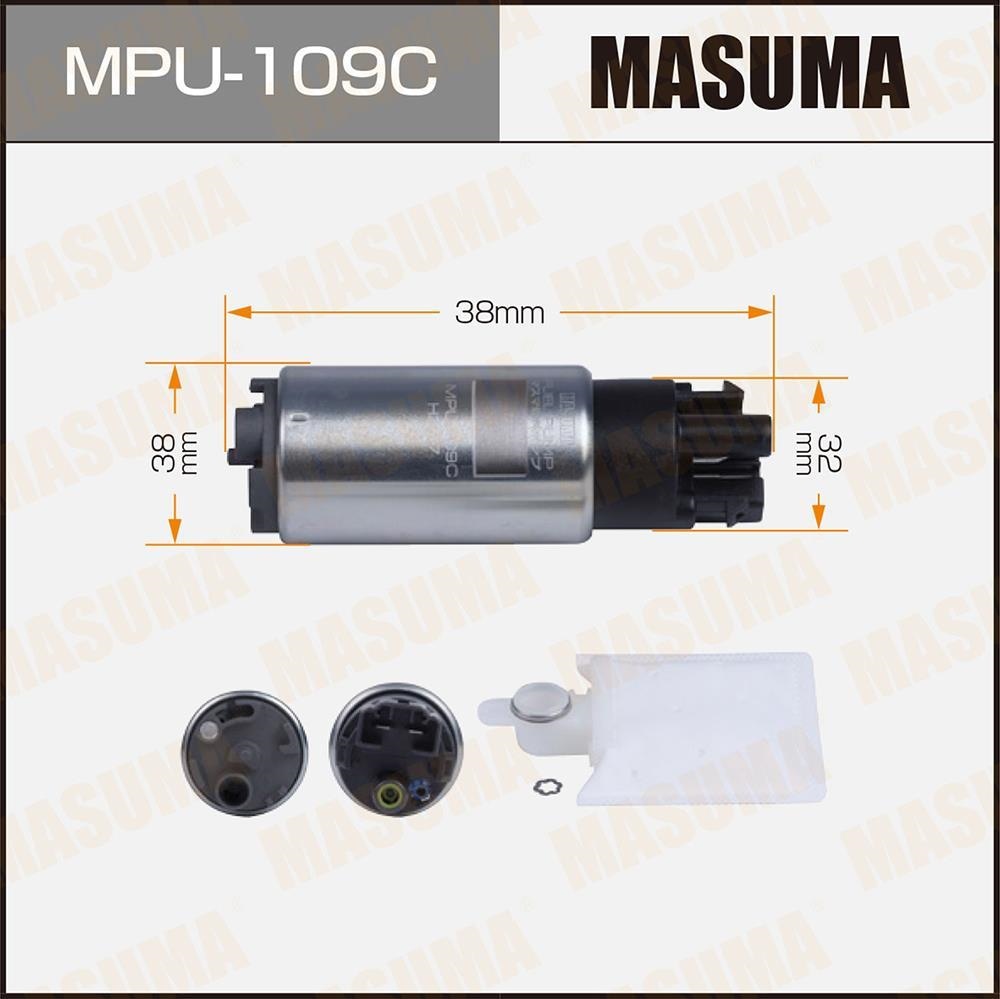 MASUMA MPU109C Насос топливный LAND CRUISER PRADO, 1GRFE