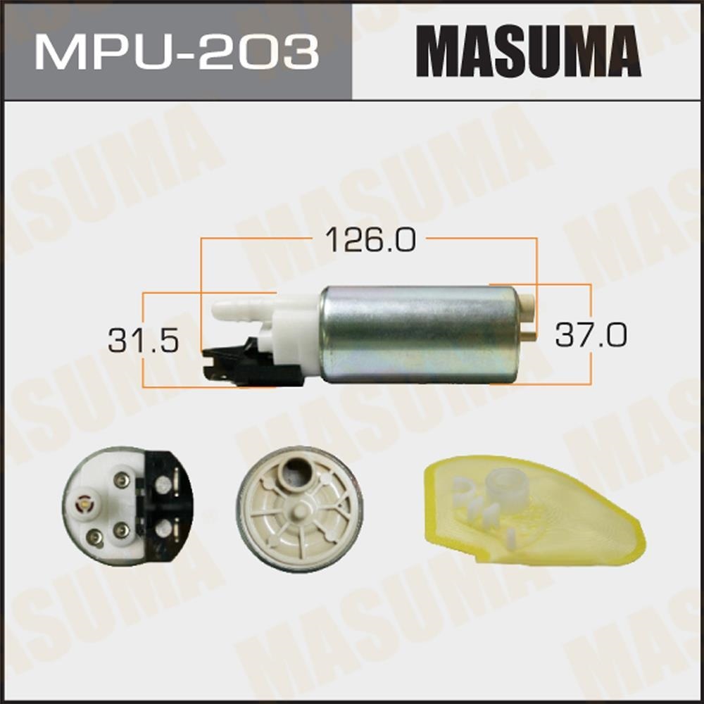 MASUMA MPU203 Бензонасос эл.