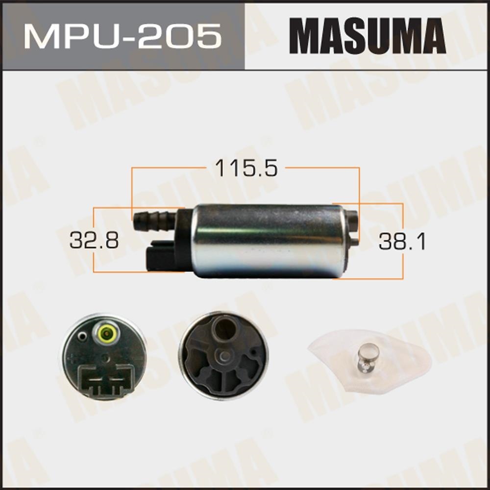 MASUMA MPU205 Бензонасос эл. с фильтром