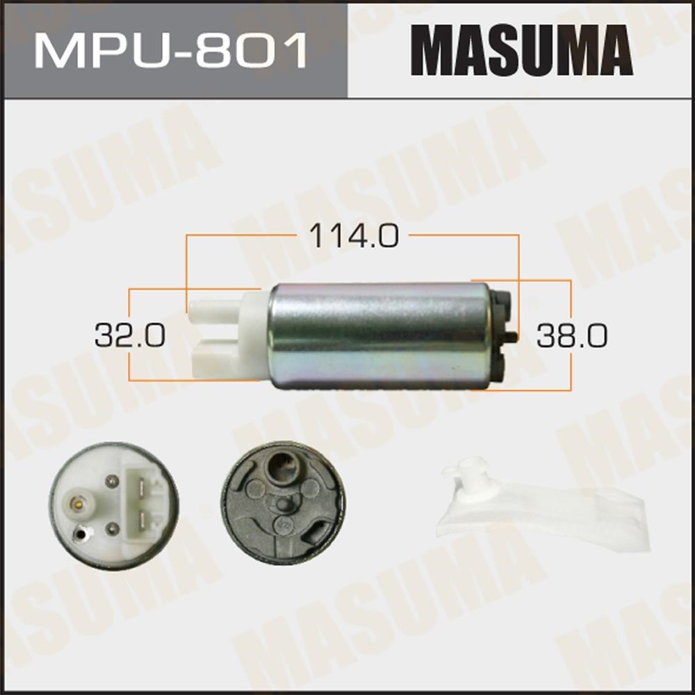 MASUMA MPU801 Бензонасос эл.