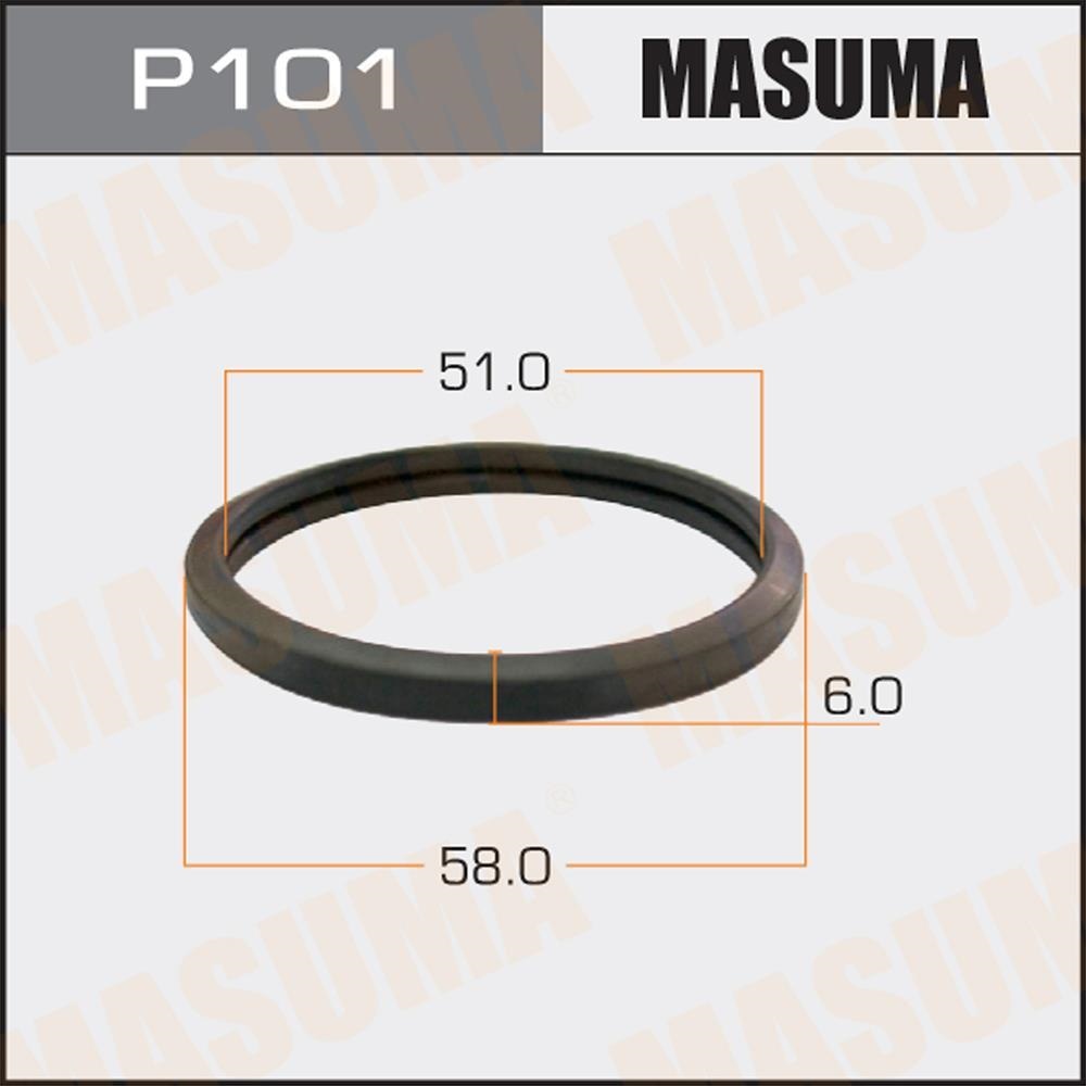 MASUMA P101 Прокладка термостата TOYOTA COROLLA (E11, E12, E15) 1.4-1.8, 2.0-2.2D 00-, AVENSIS 1.6-2.4, 2.0-2.2D