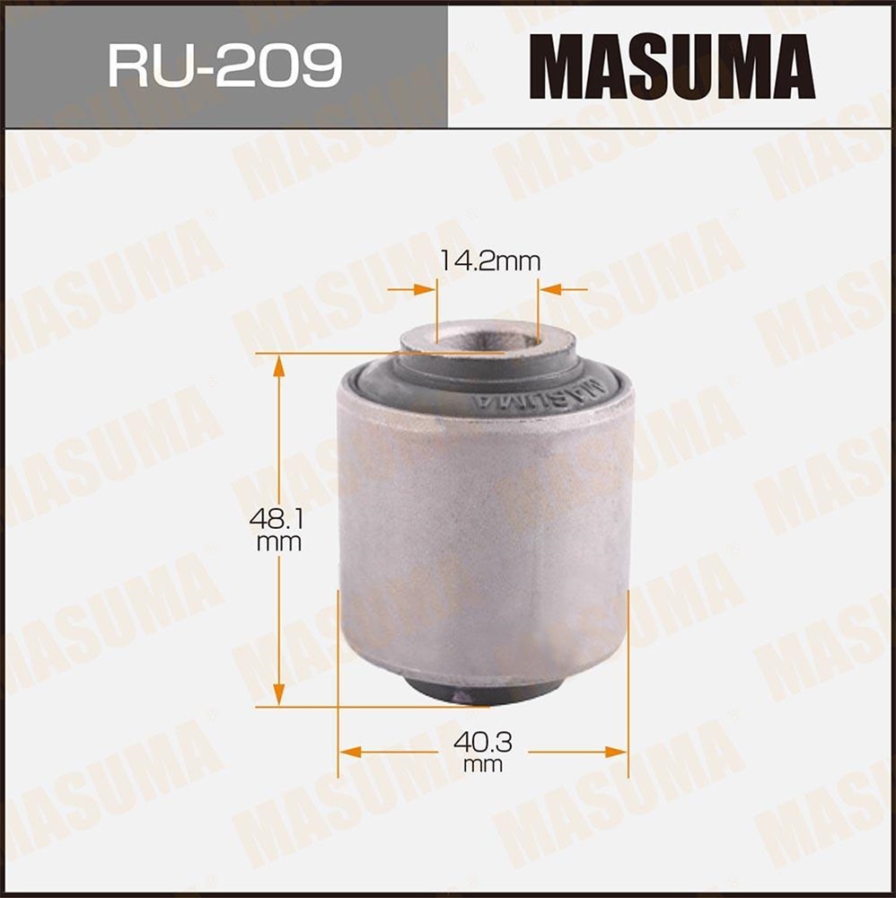 MASUMA RU209 Сайлентблок поперечного рычага задн