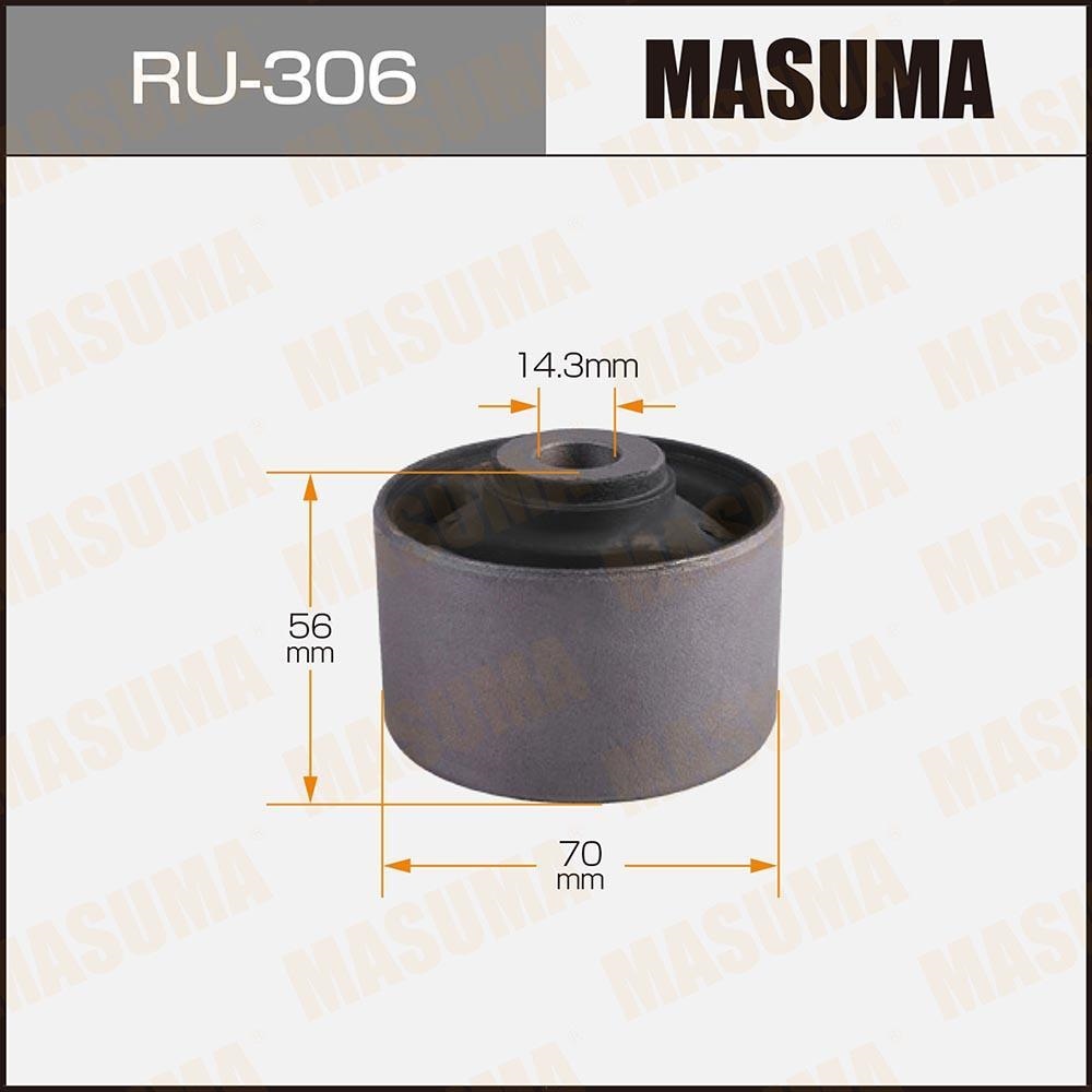 MASUMA RU306 Сайлентблок опоры дифференциала MITSUBISHI PAJERO 99-
