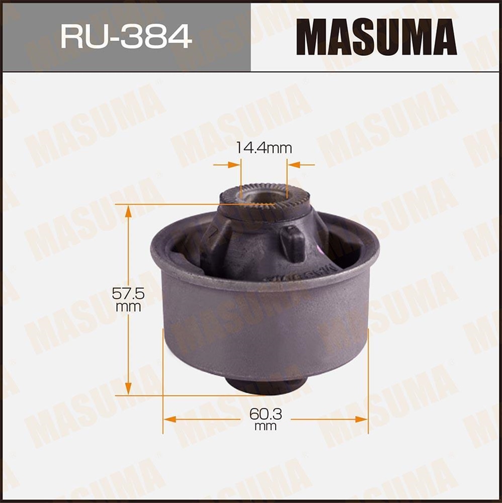 MASUMA RU384 Сайлентблок пер. нижнего рычага задн.