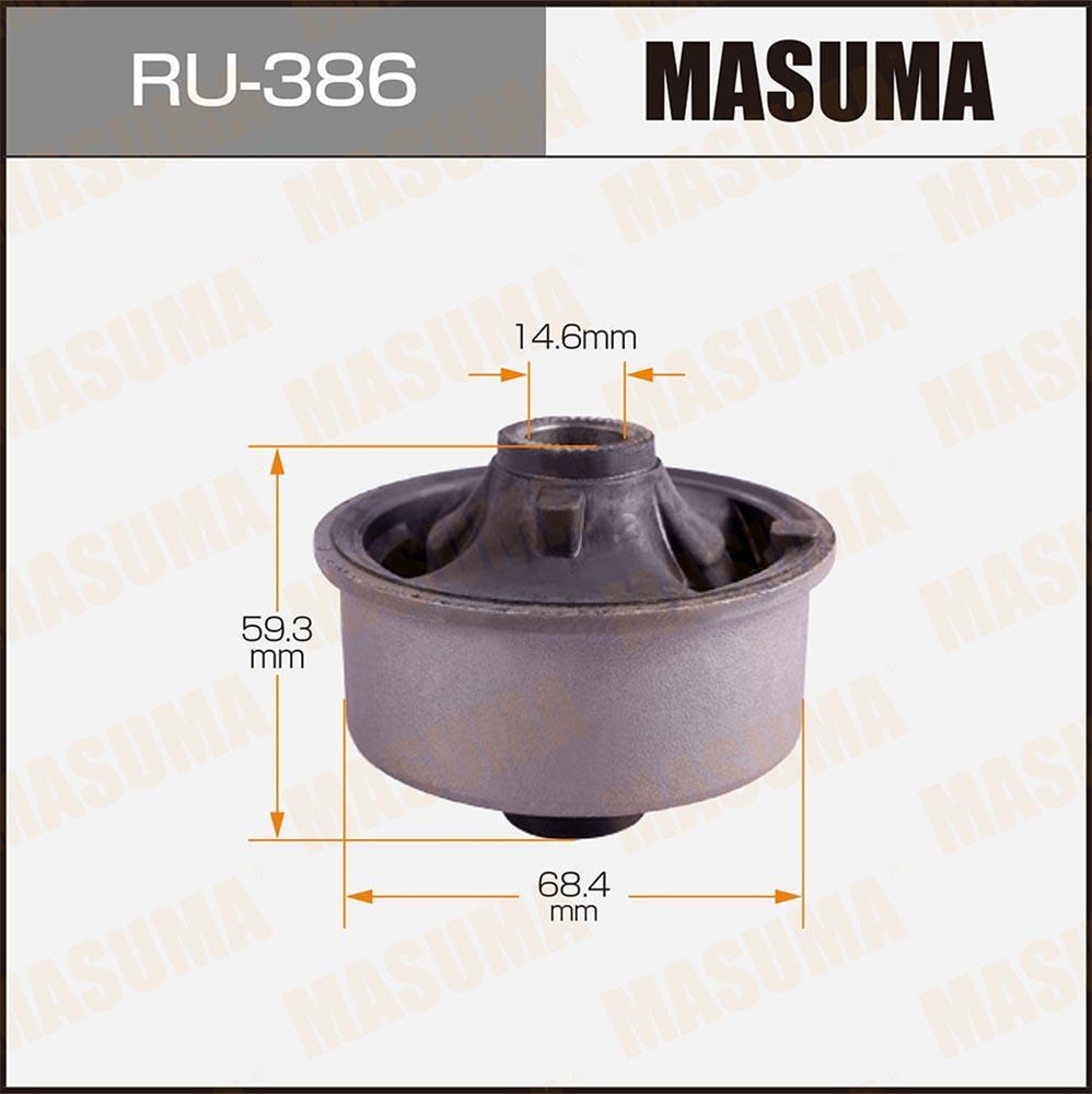 MASUMA RU386 Сайлентблок TOYOTA COROLLA CE120, NZE12., ZZE12. 00-08