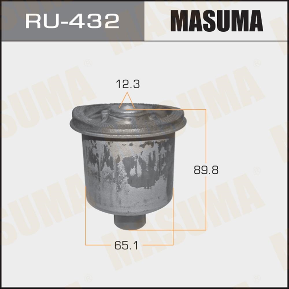 MASUMA RU432 Сайлентблок зад. балки NISSAN TIIDA C11 05-12