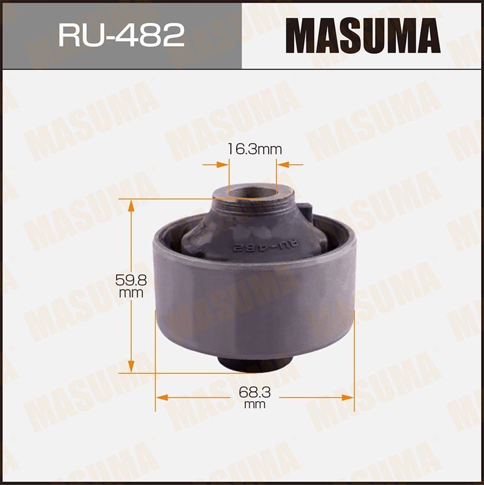 MASUMA RU482 Сайлентблок TOYOTA RAV4 ACA3, GSA3 05-13 зад.