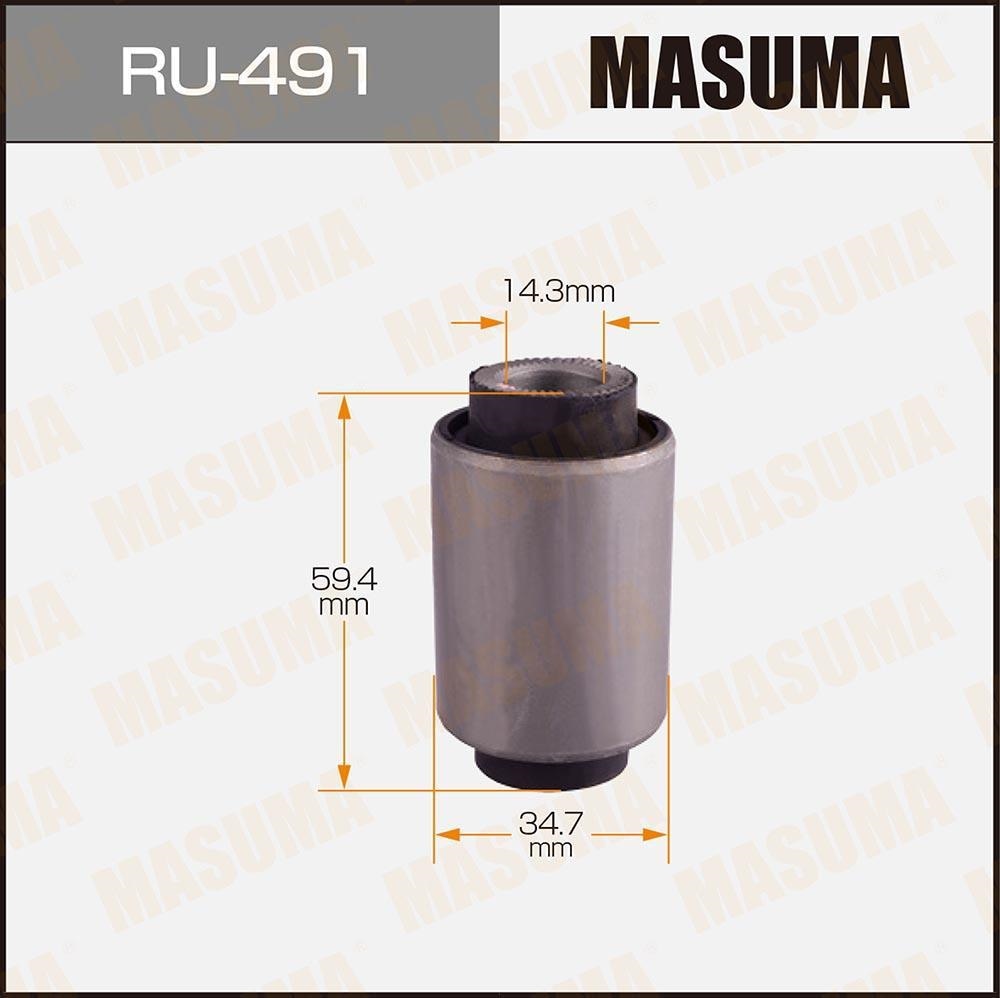 MASUMA RU491 Сайлентблок пер. нижнего рычага пер.