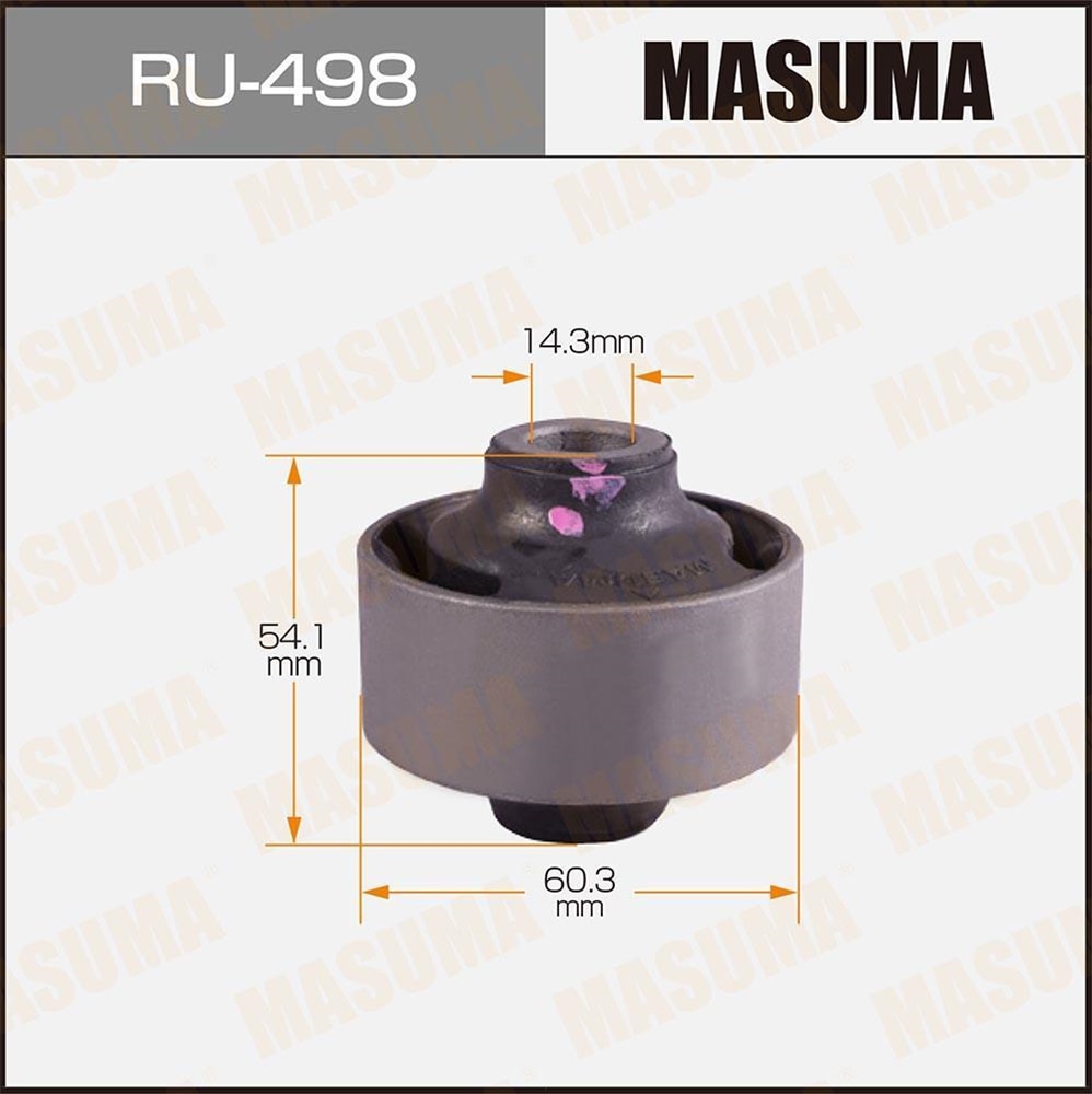 MASUMA RU498 Сайлентблок MITSUBISHI LANCER CS 00-09 зад.
