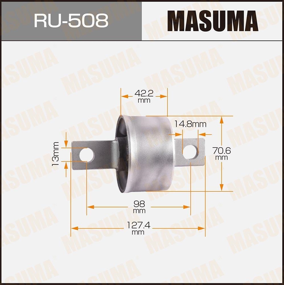MASUMA RU508 Сайлентблок задн. продольного рычага пер.