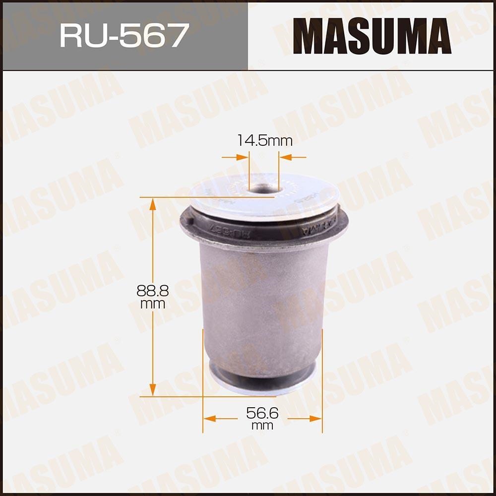 MASUMA RU567 Сайлентблок пер. ниж. рычага TOYOTA LAND CRUISER PRADO 120 02-09