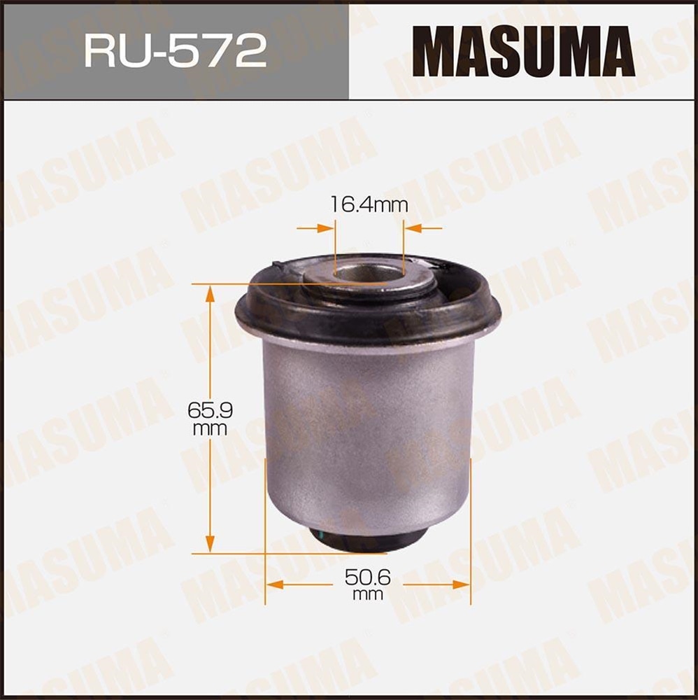 MASUMA RU572 Сайлентблок MITSUBISHI PAJERO IV, MONTERO V87W, V97W 2006-