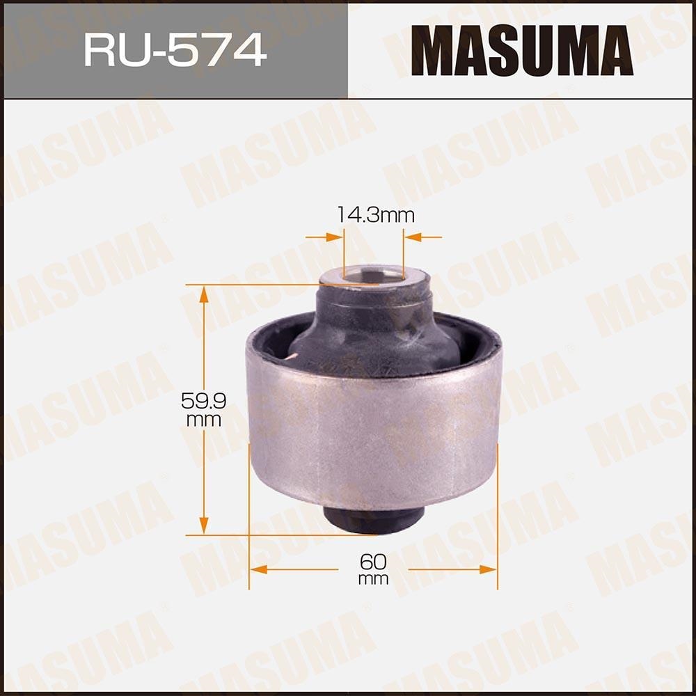 MASUMA RU574 Сайлентблок пер. подв. нижн. рычага задн.