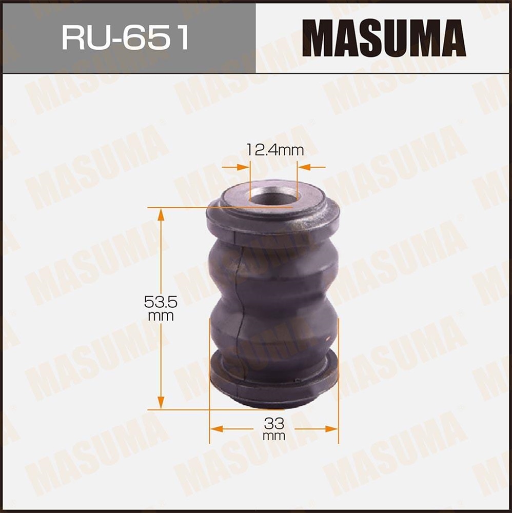 MASUMA RU651 Сайлентблок пер. подв. нижн. рычага
