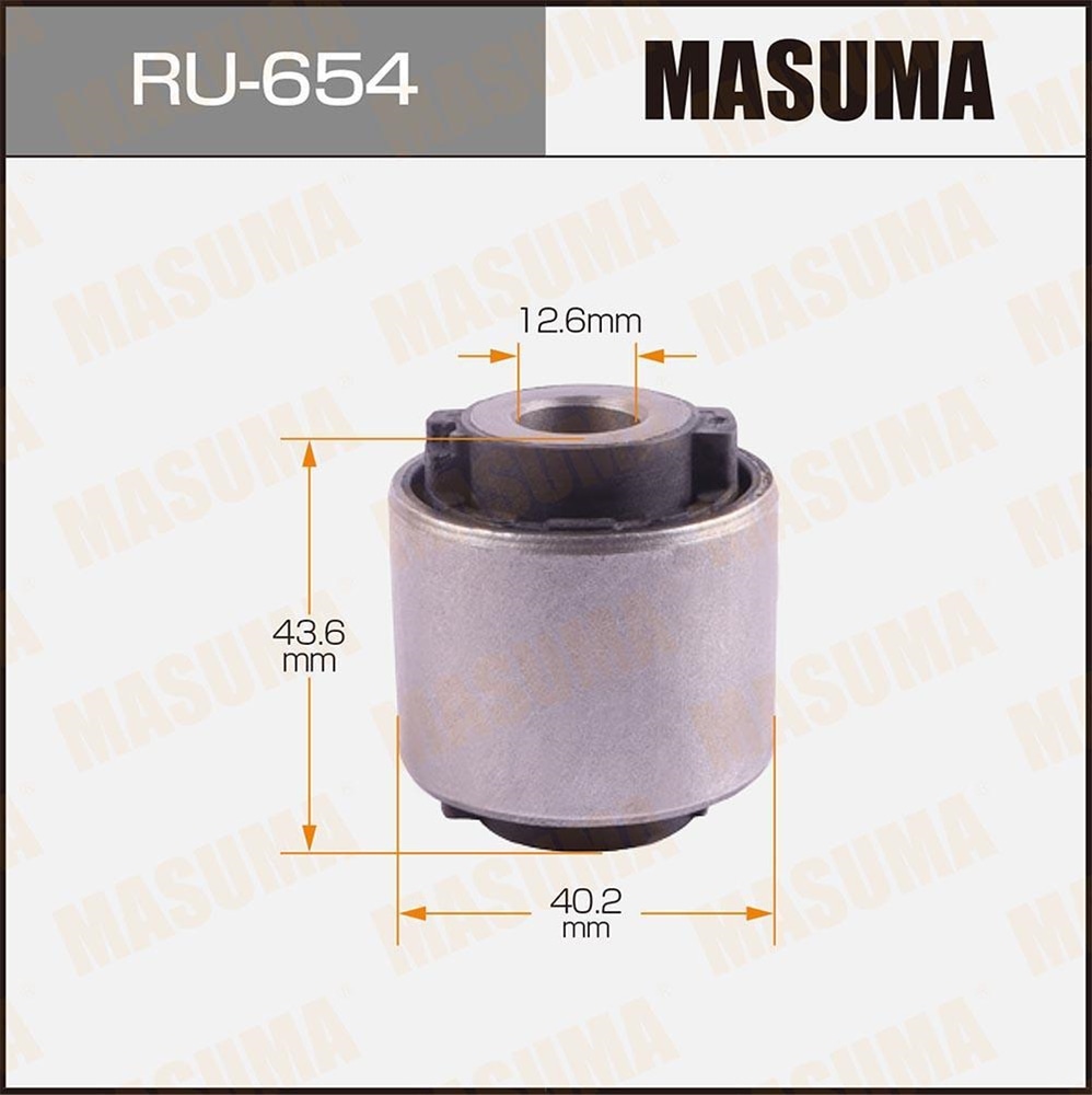 MASUMA RU654 Сайлентблок зад. рычага MAZDA CX-5 11-17