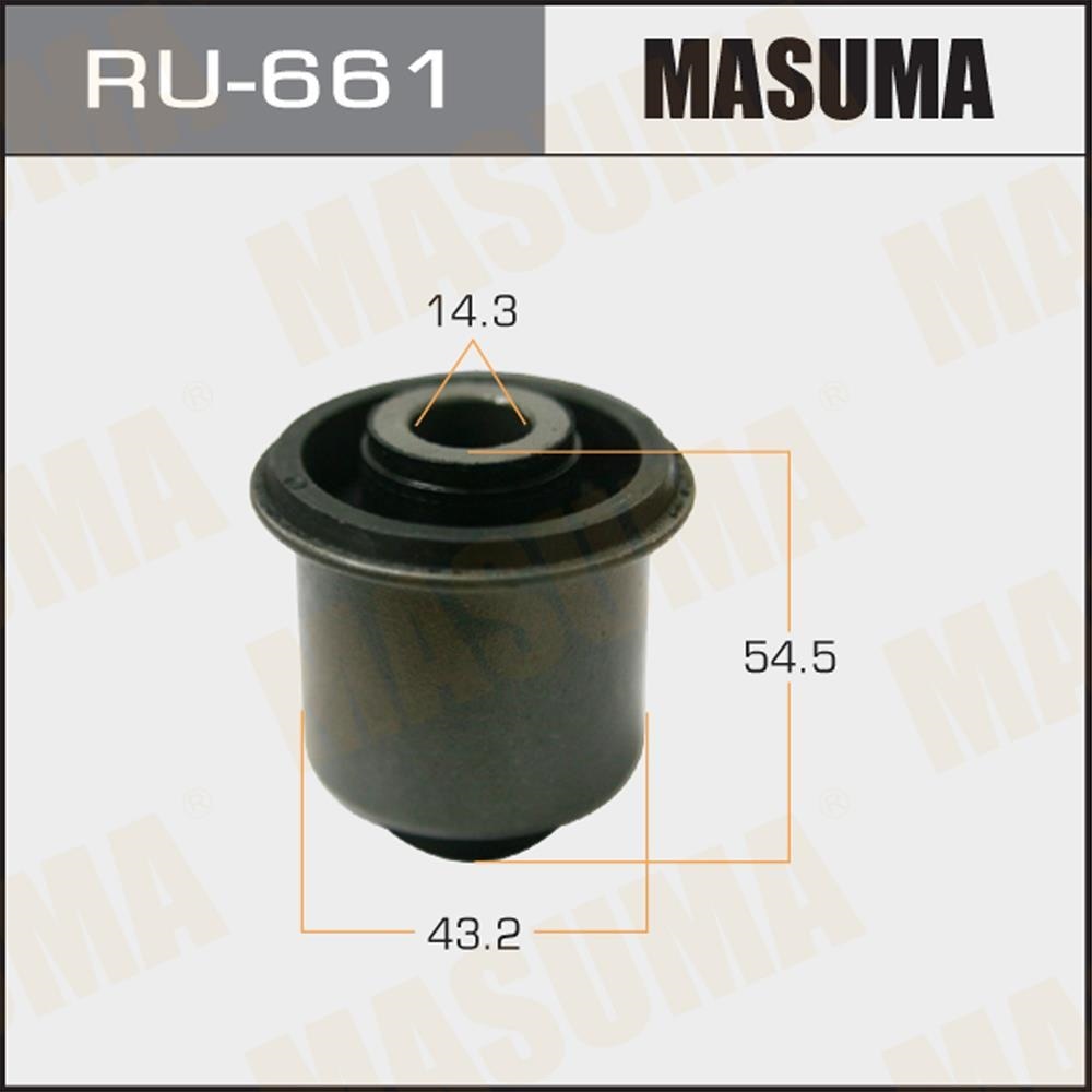 MASUMA RU661 Сайлентблок пер. верхнего рычага задн.
