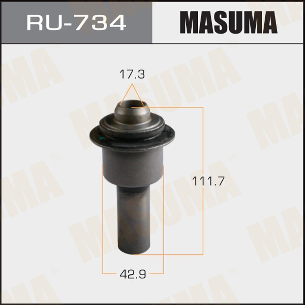 MASUMA RU734 Сайлентблок пер. подрамника. NISSAN X-TRAIL T31 07-13