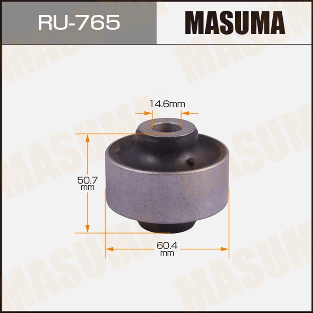 MASUMA RU765 Сайлентблок пер. SUZUKI SX4, YA11S