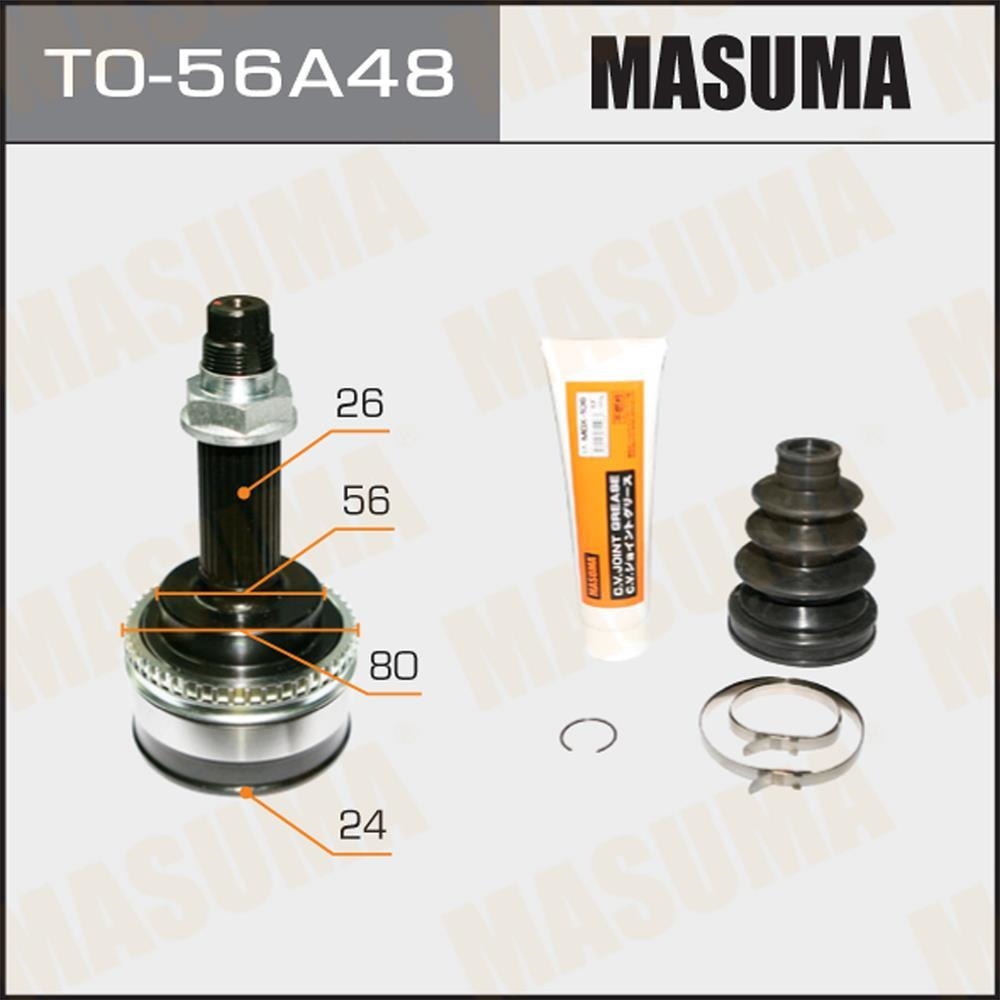 MASUMA TO56A48 ШРУС наруж. 24x56x26