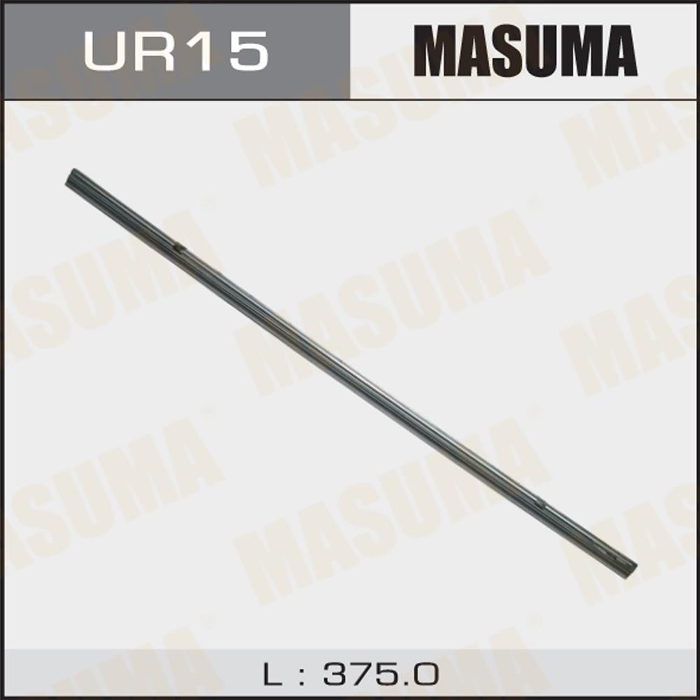 MASUMA UR15 Резинка стеклоочистителя 375мм (6мм)