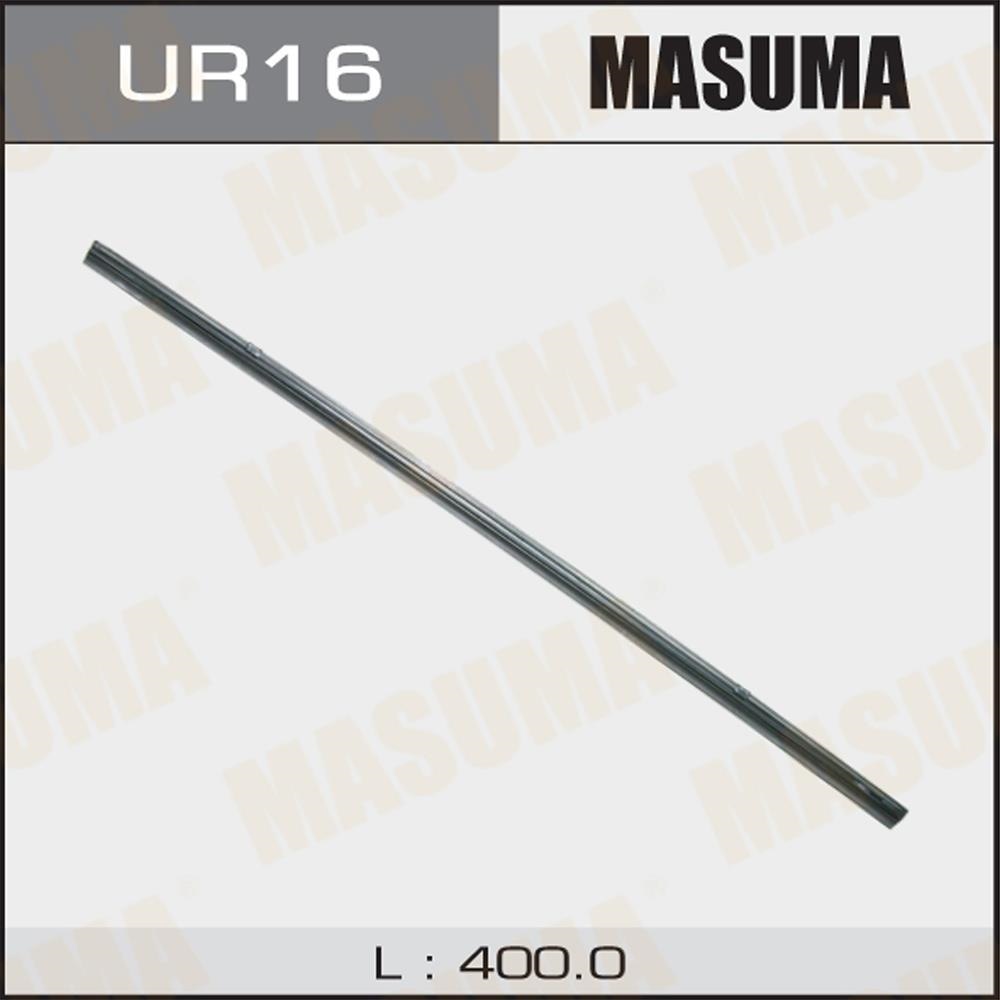 MASUMA UR16 Резинка щетки стеклоочистителя 400х6мм
