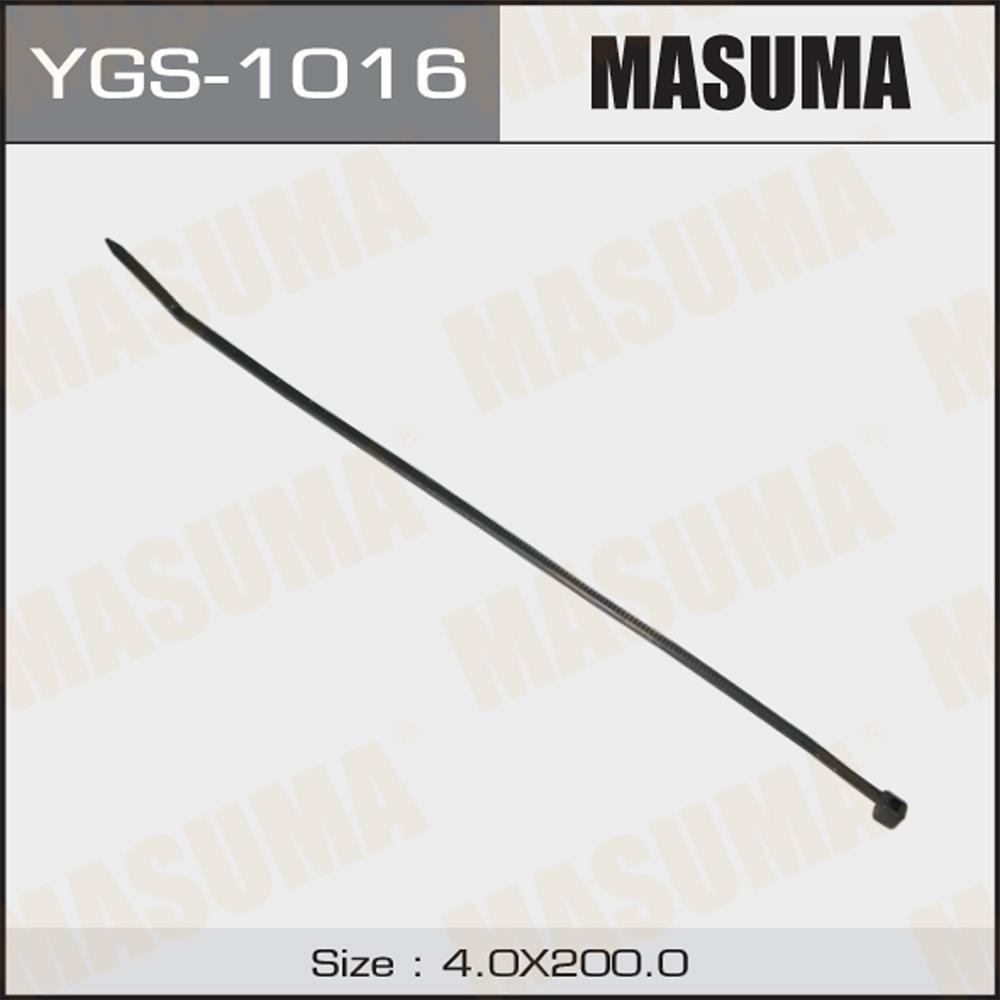 MASUMA YGS1016 Хомут пластиковый черный 4х200