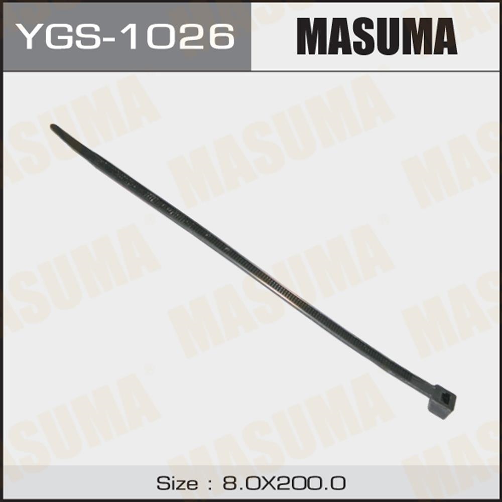 MASUMA YGS1026 Хомут пластиковый черный 8х200