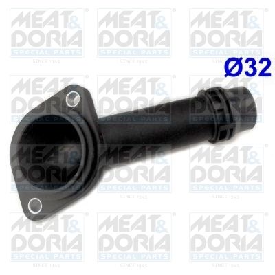 MEATDORIA 93110 Фланец системы охлаждения VAG 1.6/1.8T 96-