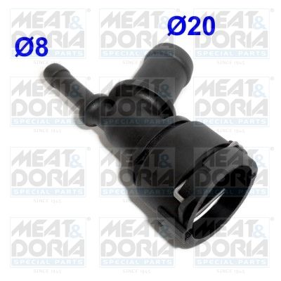 MEATDORIA 93160 Фланец системы охлаждения VAG