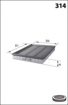 MECA-FILTER ELP9072 Фильтр воздушный