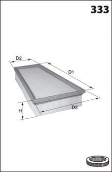 MECA-FILTER ELP9361 Фильтр воздушный