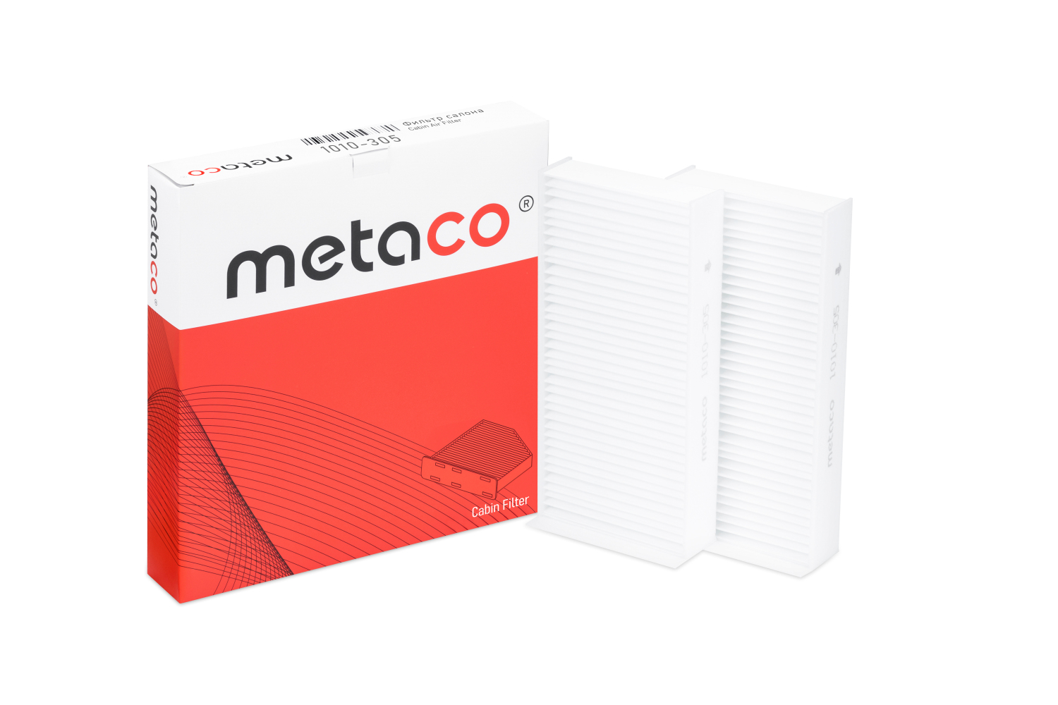 METACO 1010305 Фильтр салона комплект
