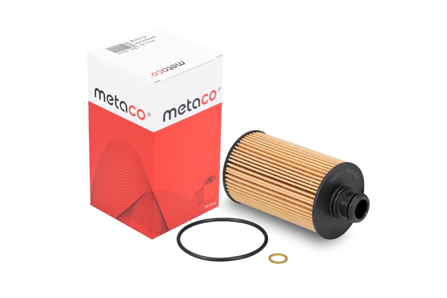 METACO 1020087 Фильтр масляный (вставка)