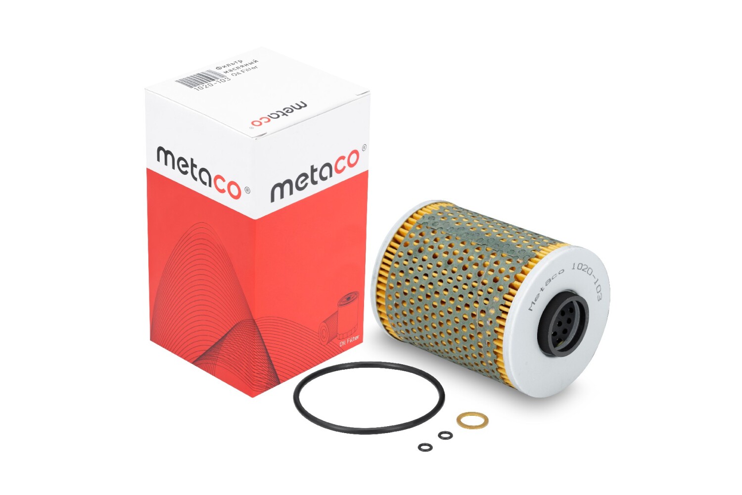 METACO 1020103 Фильтр масляный (вставка)
