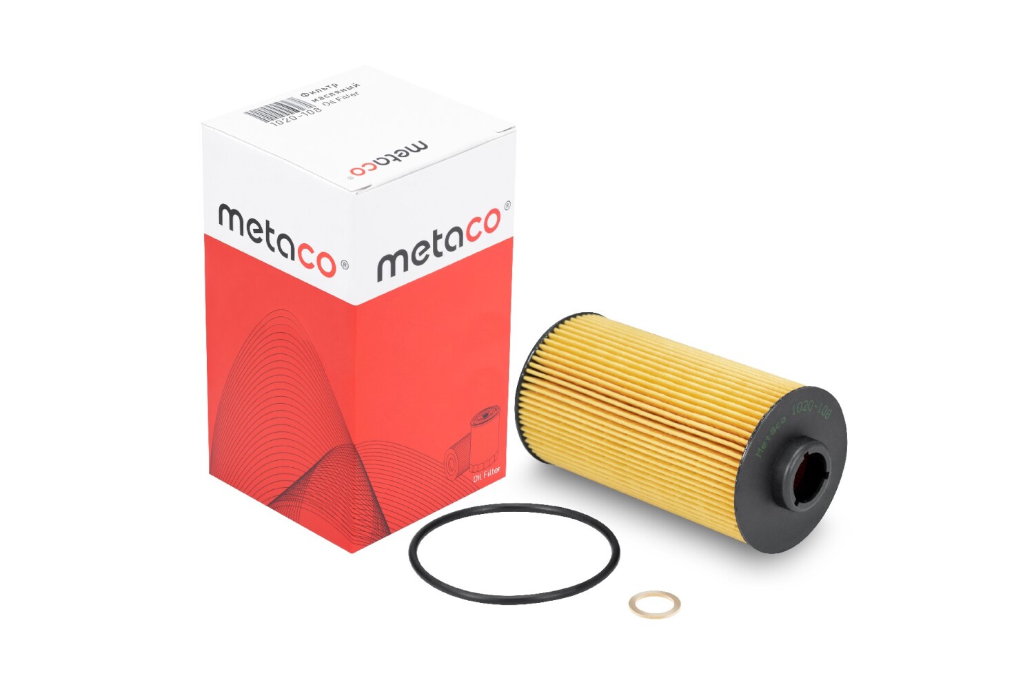 METACO 1020108 Фильтр масляный (вставка)