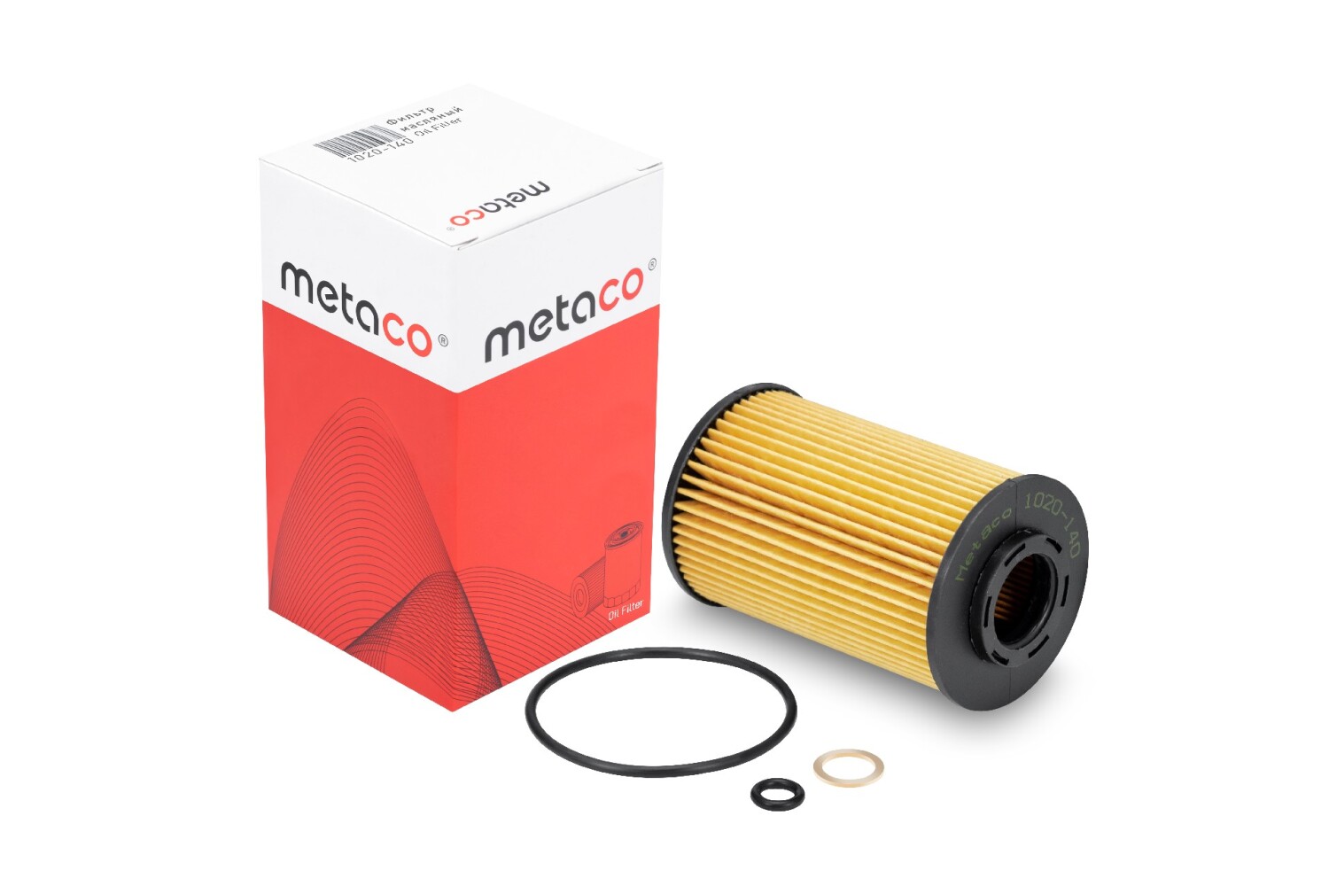 METACO 1020140 Фильтр масляный (вставка)