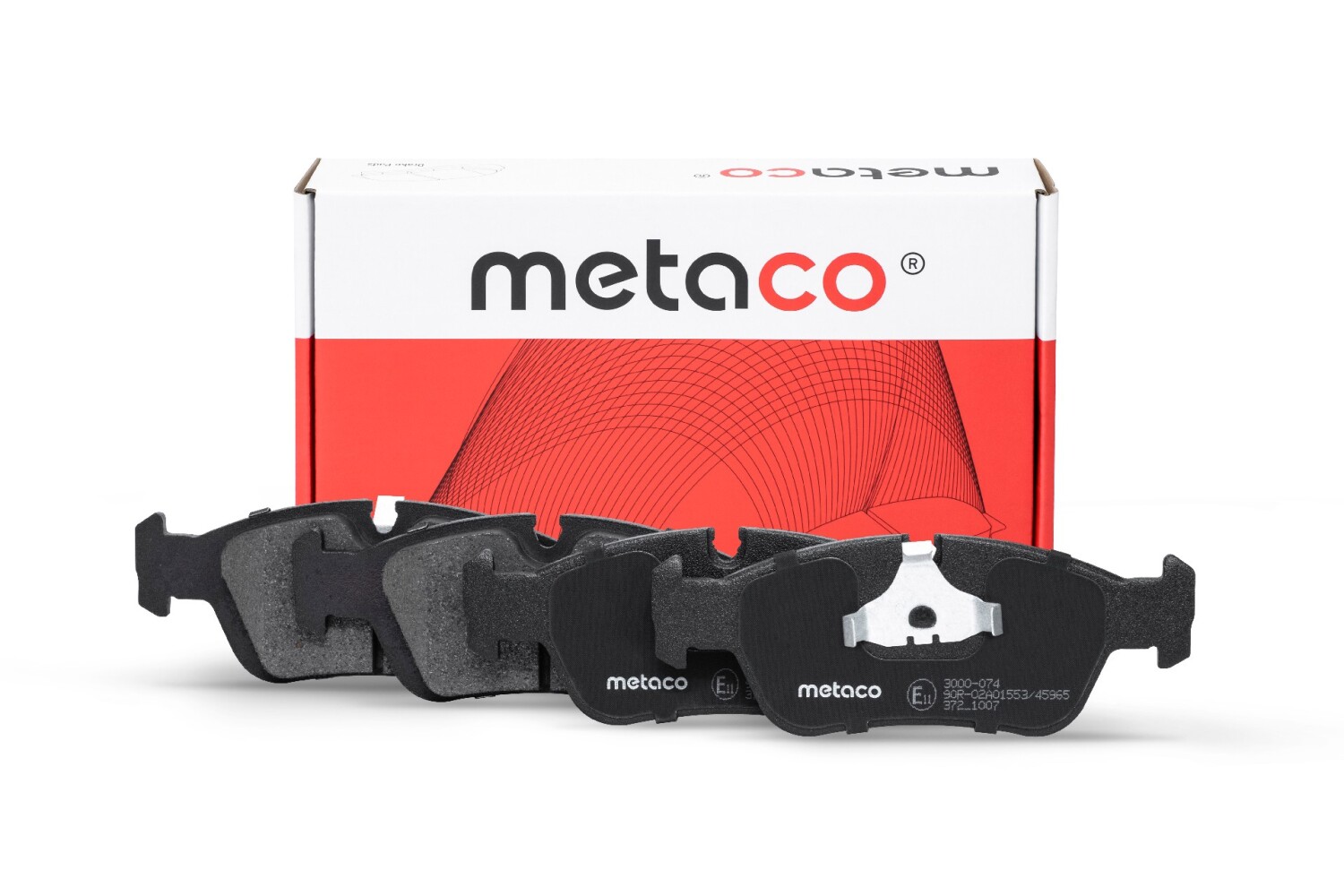 METACO 3000074 Колодки тормозные дисковые | перед |