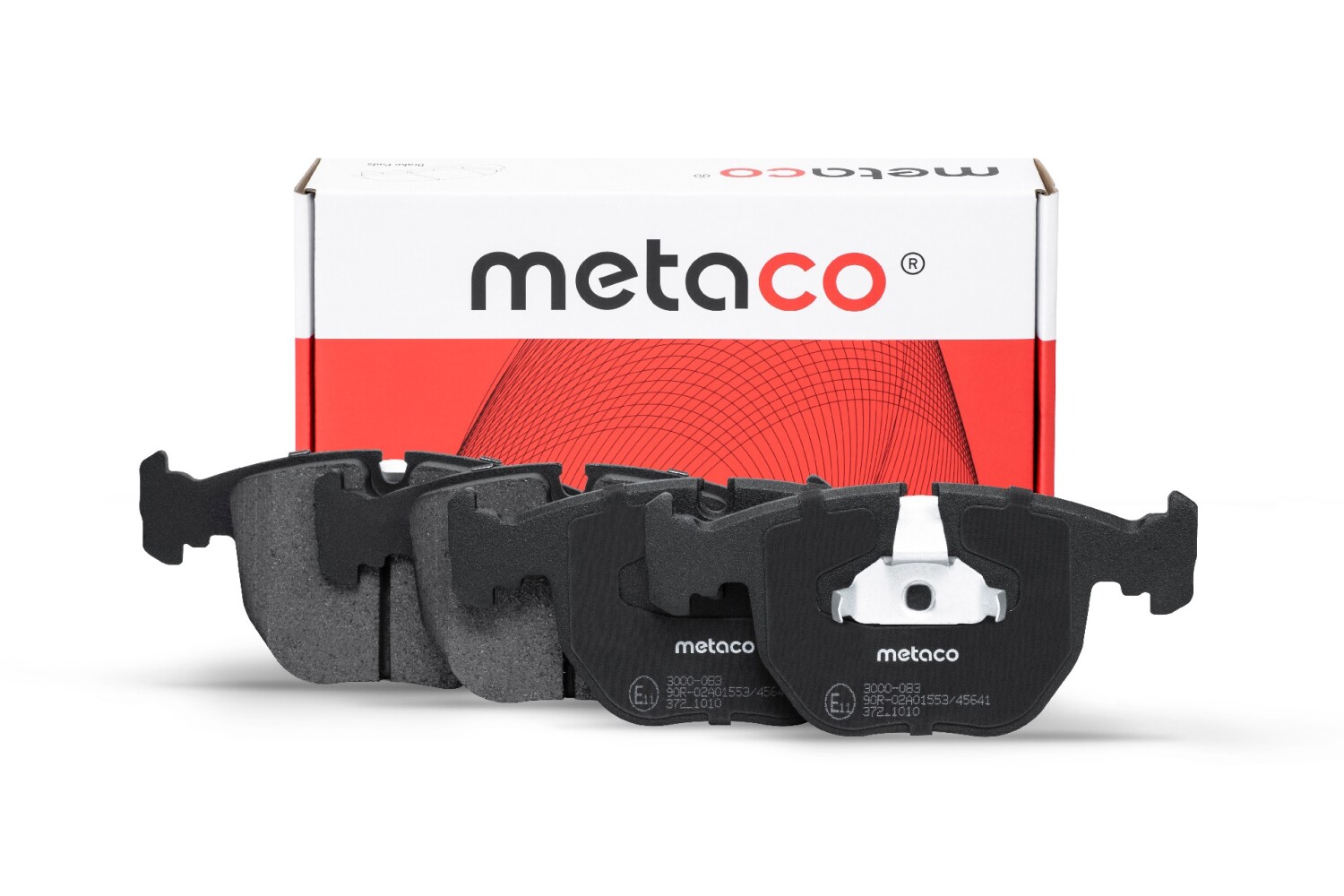 METACO 3000083 Колодки тормозные дисковые | перед |