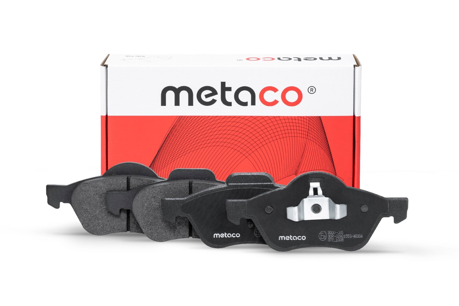 METACO 3000085 Колодки тормозные дисковые | перед |