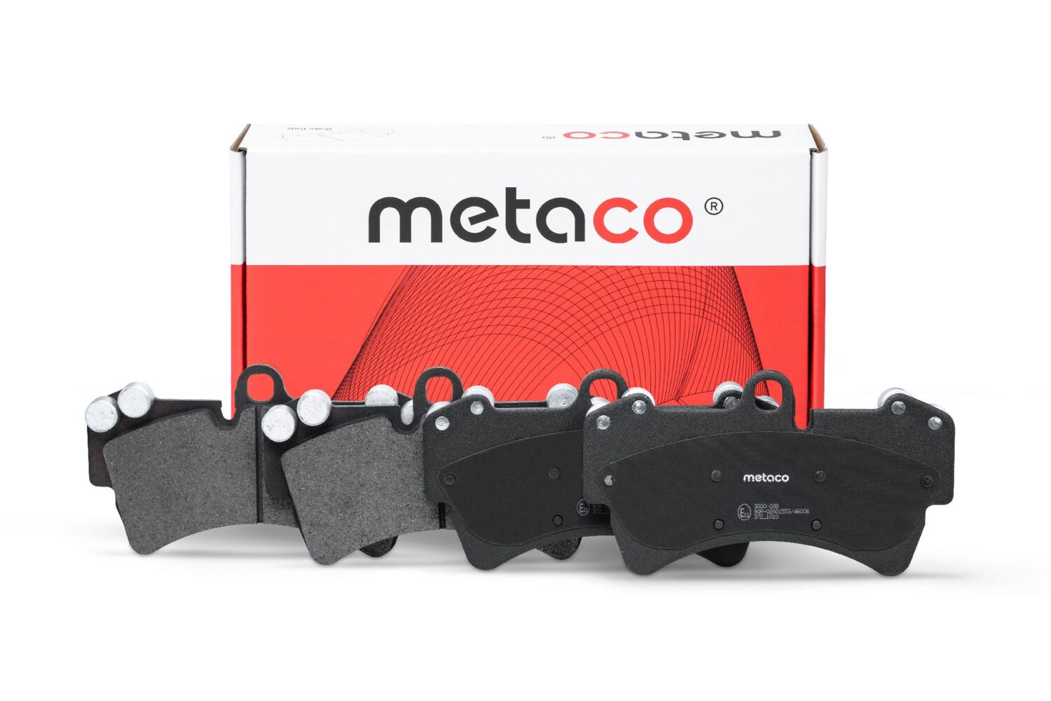 METACO 3000088 Колодки тормозные дисковые | перед |