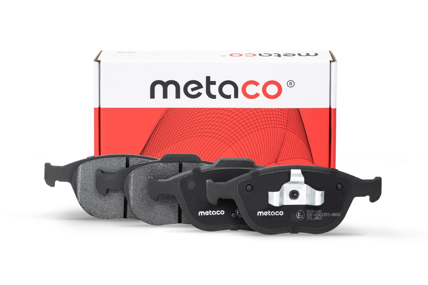METACO 3000140 Колодки тормозные дисковые | перед |